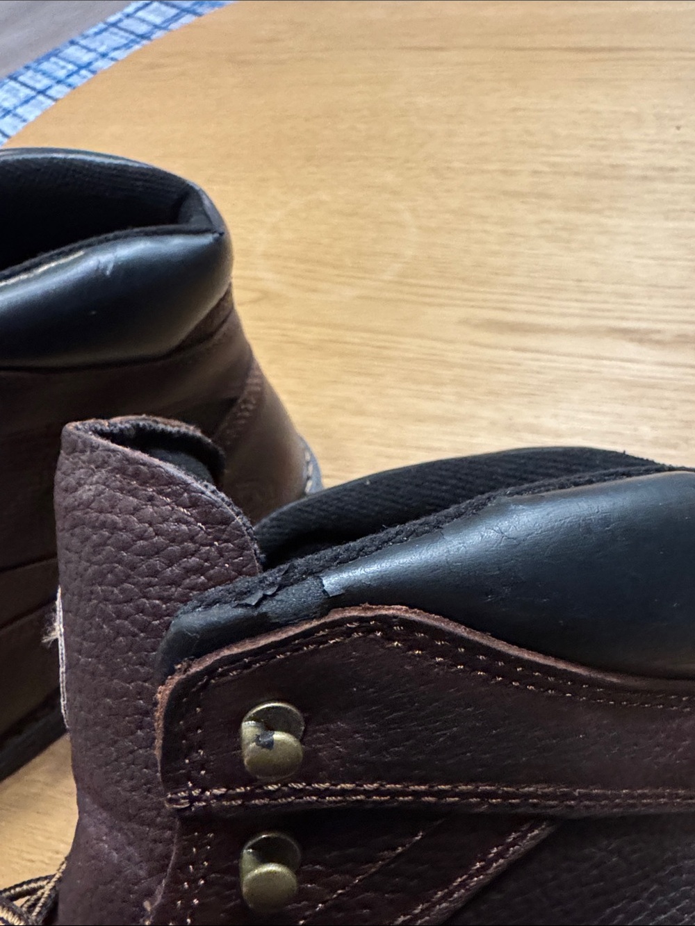 Red Wing Shoes Brown Leather Work Boots - Picture 11 of 15